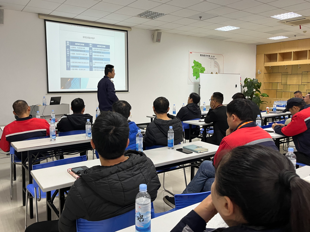 分享知识，，，，交流履历——suncitygroup太阳集团受邀到统一企业举行中央空调清洁手艺分享(图2)